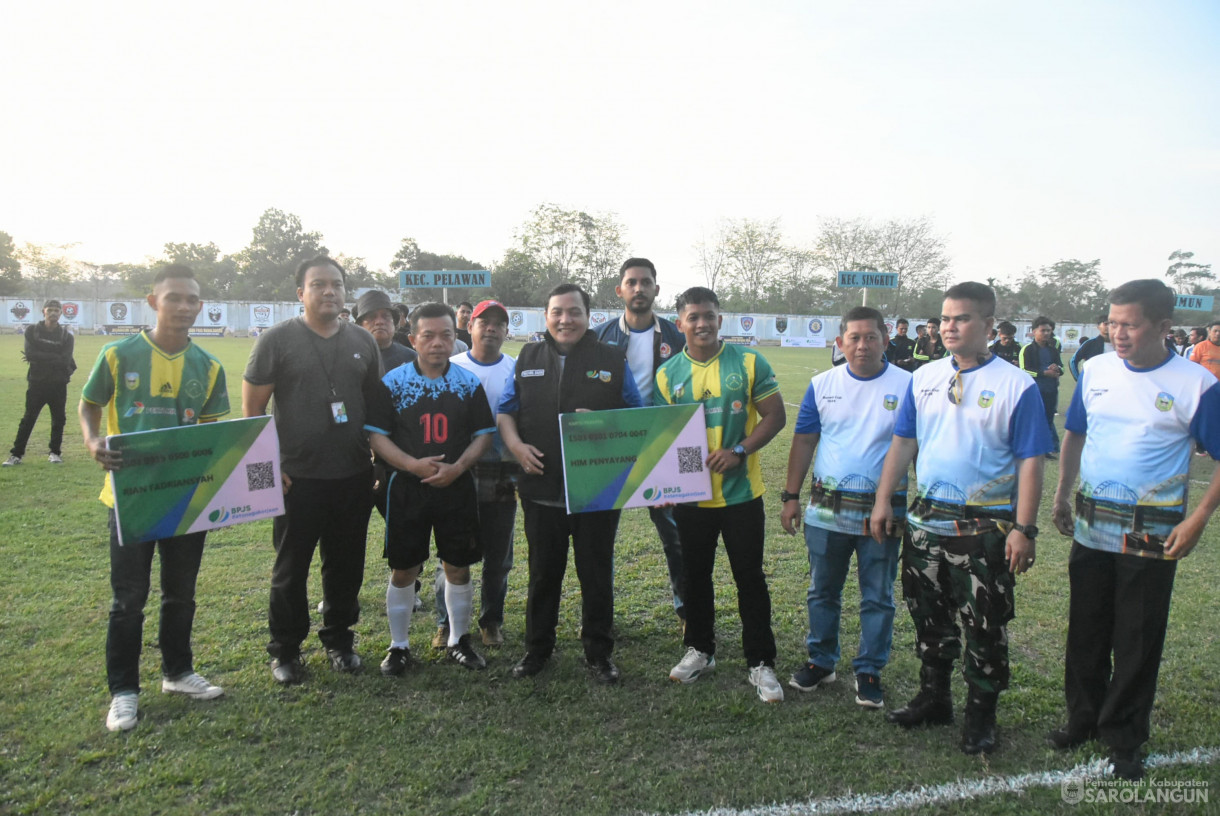 18 September 2024 -&nbsp;Pembukaan Bupati Cup Sarolangun, Bertempat di Lapangan GOR Sarolangun