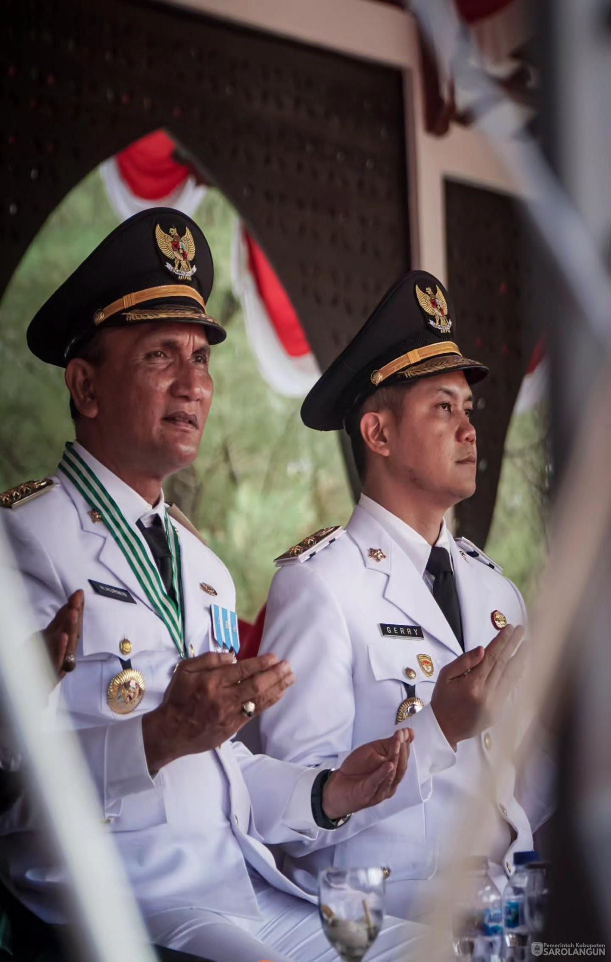 17 Agustus 2026 Upacara Pengibaran Bendera Merah Putih dalam rangka memperingati HUT RI Ke 81 di Lapangan Gunung Kembang Sarolangun