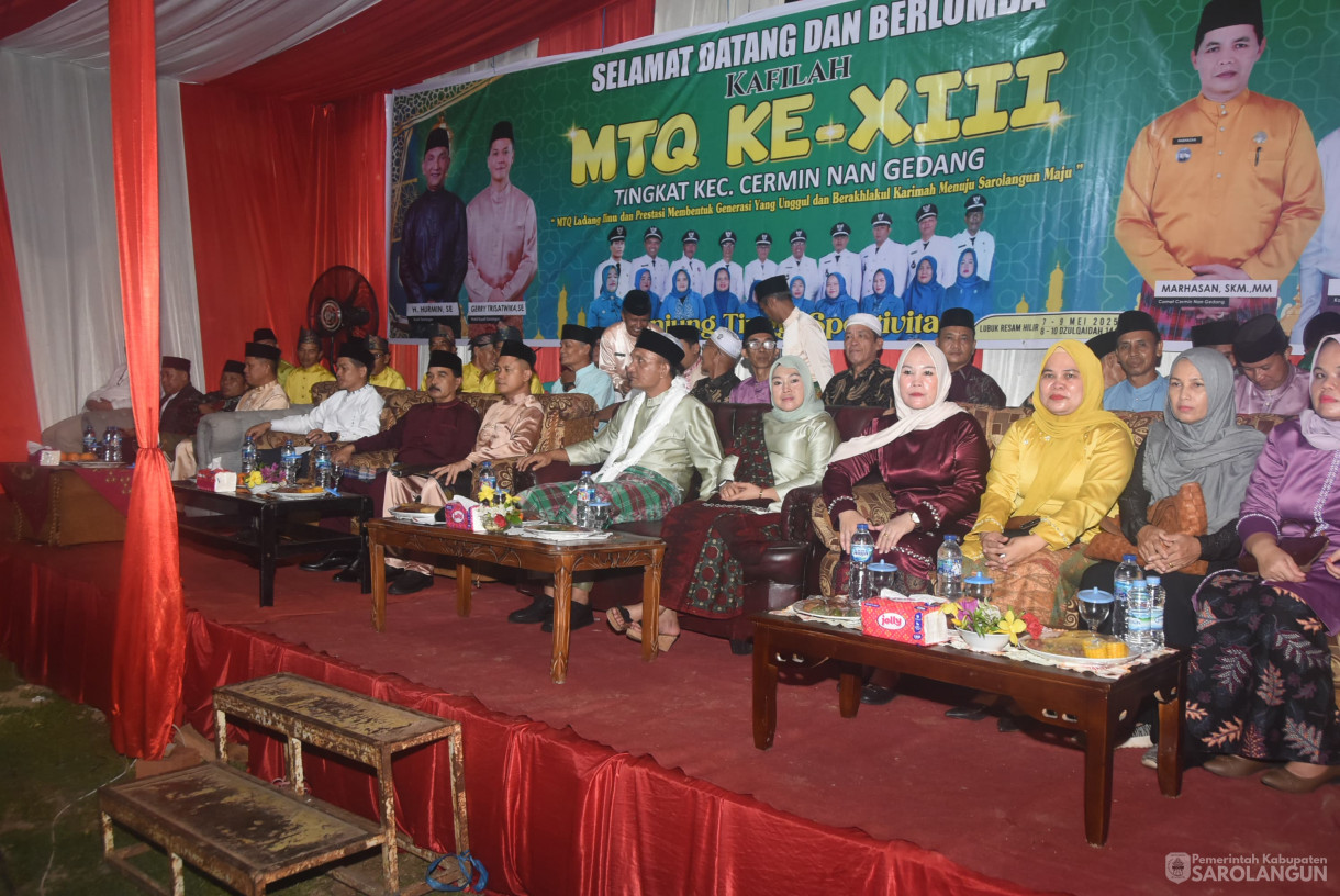 7 Mei 2025 - Pembukaan MTQ Ke XIII Tingkat Cermin Nan Gedang Tahun 2025&nbsp;