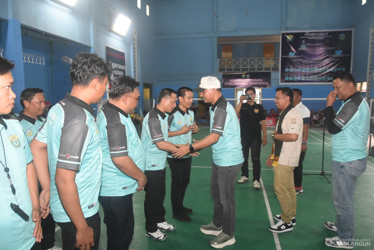 26 Juli 2025 - Pembukaan Turnamen PBSI Cup Tahun 2025 dan Pengukuhan Pengurus PBSI Sarolangun di Hall Pemda Sarolangun