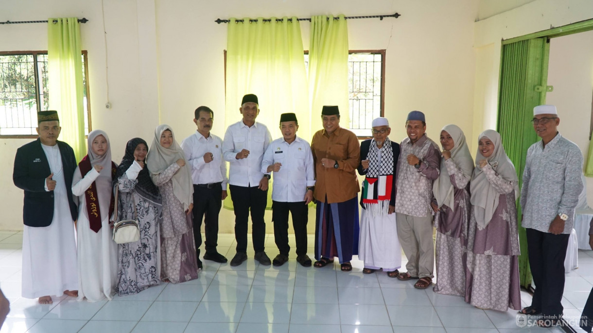 16 Mei 2026 Penyerahan Bantuan untuk Pondok Pesantren Hafidz Al Fattah desa Teluk Kecimbung Kecamatan Bathin VIII
