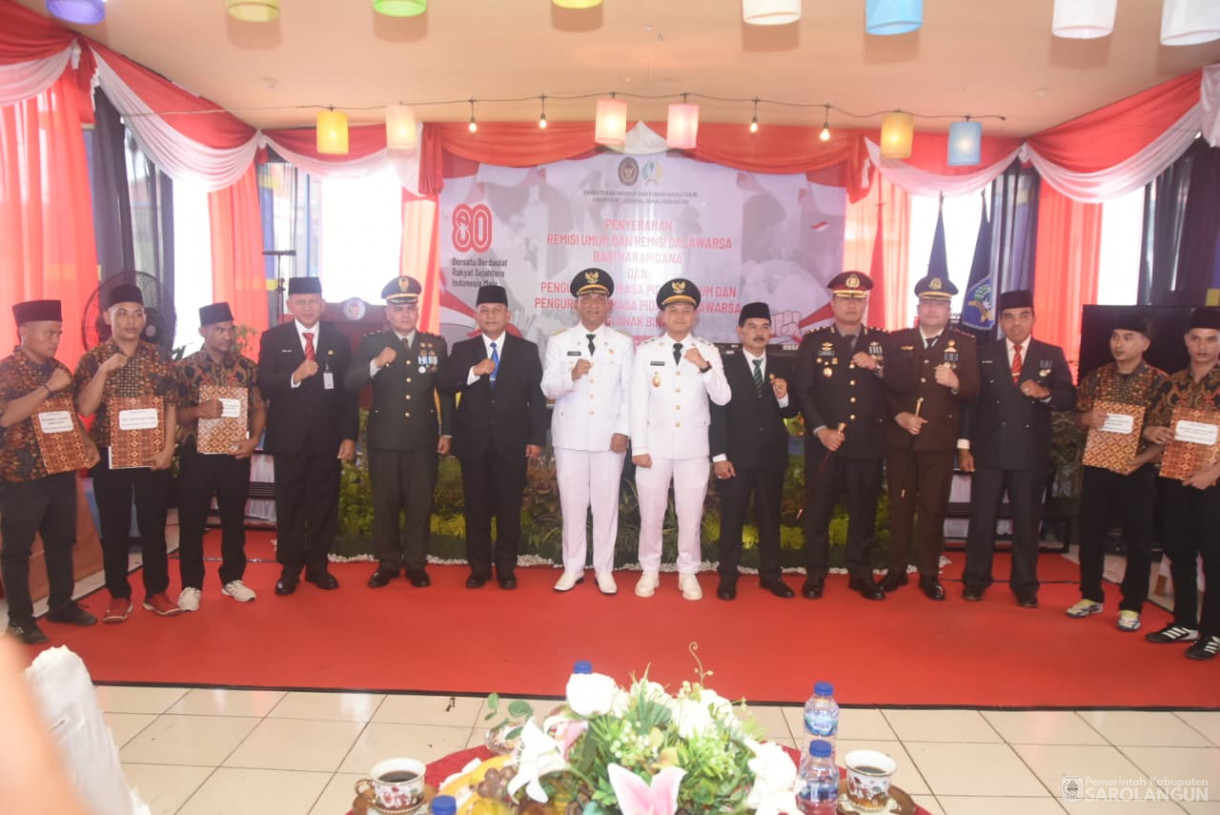 17 Agustus 2025&nbsp; Pemberian Remisi di Lapas Kelas II B Sarolangun