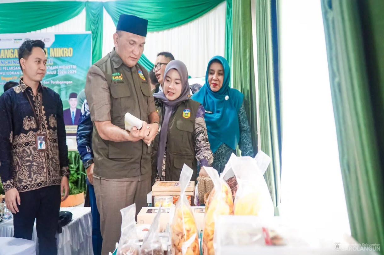 24 Juni 2026 Bupati Sarolangun Menghadiri Launching UMKM MAJU serta Sinkronisasi Pelaksanaan Pemberdayaan Industri dalam Rangka Mewujudkan Sarolangun Maju 2024 sd 2029
