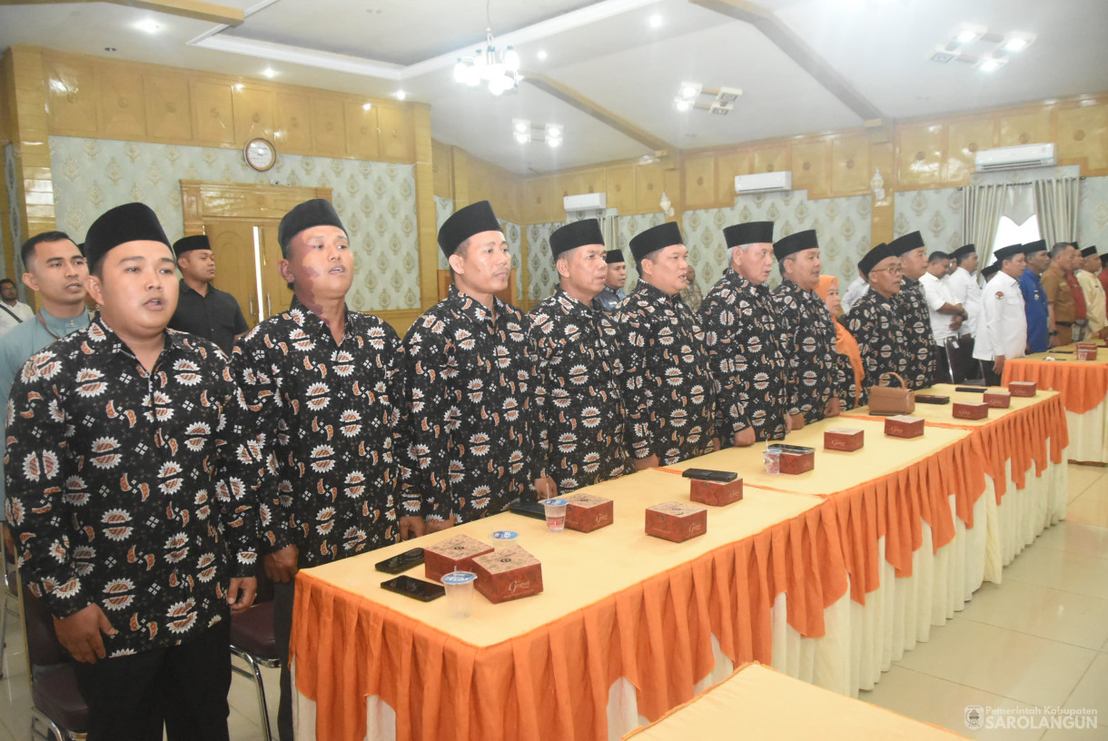 5 Mei 2025 -&nbsp;Pelantikan Pengurus Perwakilan Badan Waqaf Indonesia Kabupaten Sarolangun Periode 2024 sd 2027