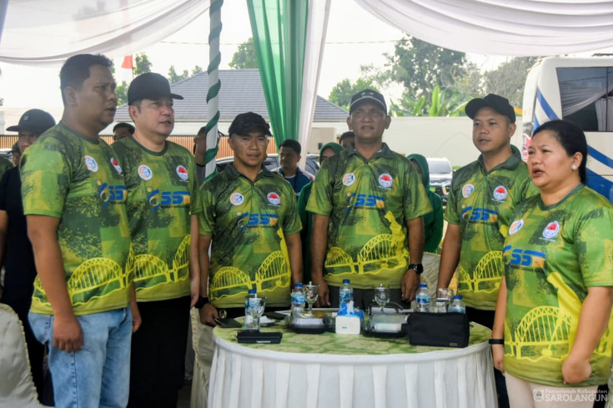 26 September 2025&nbsp; Open Tournament Gateball Dandim 0420 Sarko Sarolangun Tahun 2025 di Laman Basamo