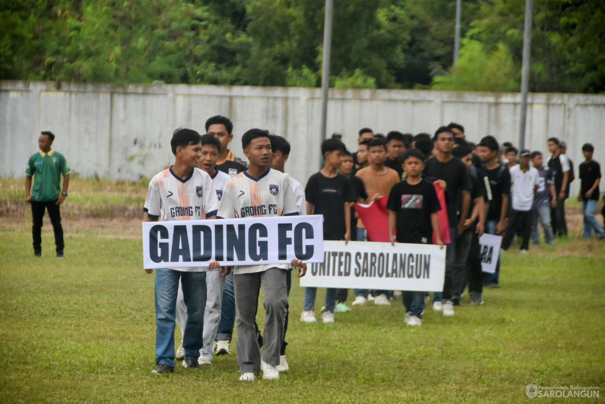 5 Juli 2025 - Bupati Sarolangun Hurmin Buka Liga Askab PSSI Sarolangun Ke IV Tahun 2025 Sekaligus Perebutan Piala Kapolres Cup Pertama&nbsp;