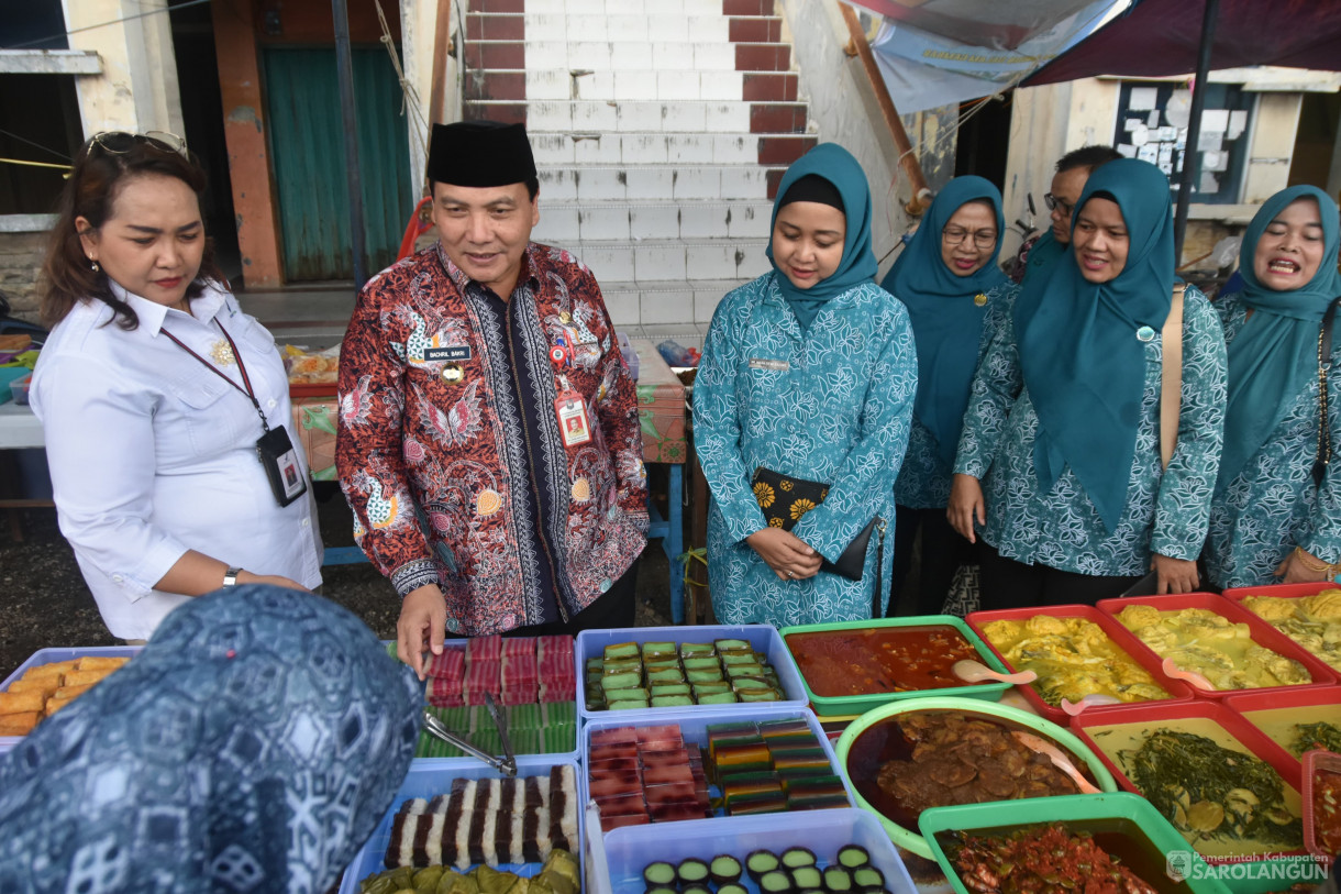 21 Maret 2024 - Sidak Takjil Bersama BPOM Provinsi Jambi Di Pasar Bedug Pasar Bawah Sarolangun