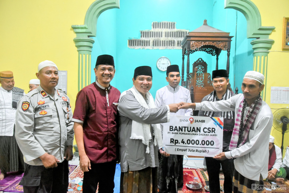 21 Maret 2024 - Safari Ramadhan Di Masjid Baitul Mukmin Desa Teluk Mancur Kecamatan Bathin VIII