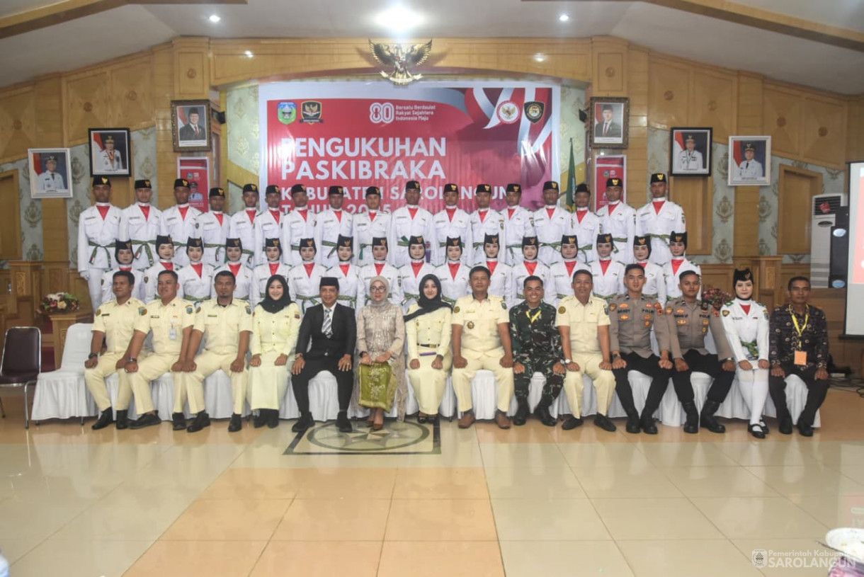 15 Agustus 2025 Pengukuhan Paskibraka Kabupaten Sarolangun
