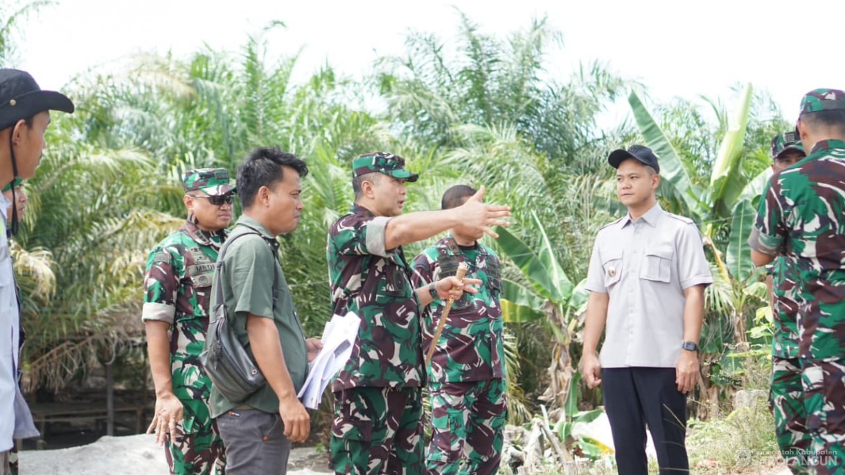 Peninjauan Pangdam Tuangku Imam Bonjol Di Batalyon Infrantri TP 896 Serumpun Pseko