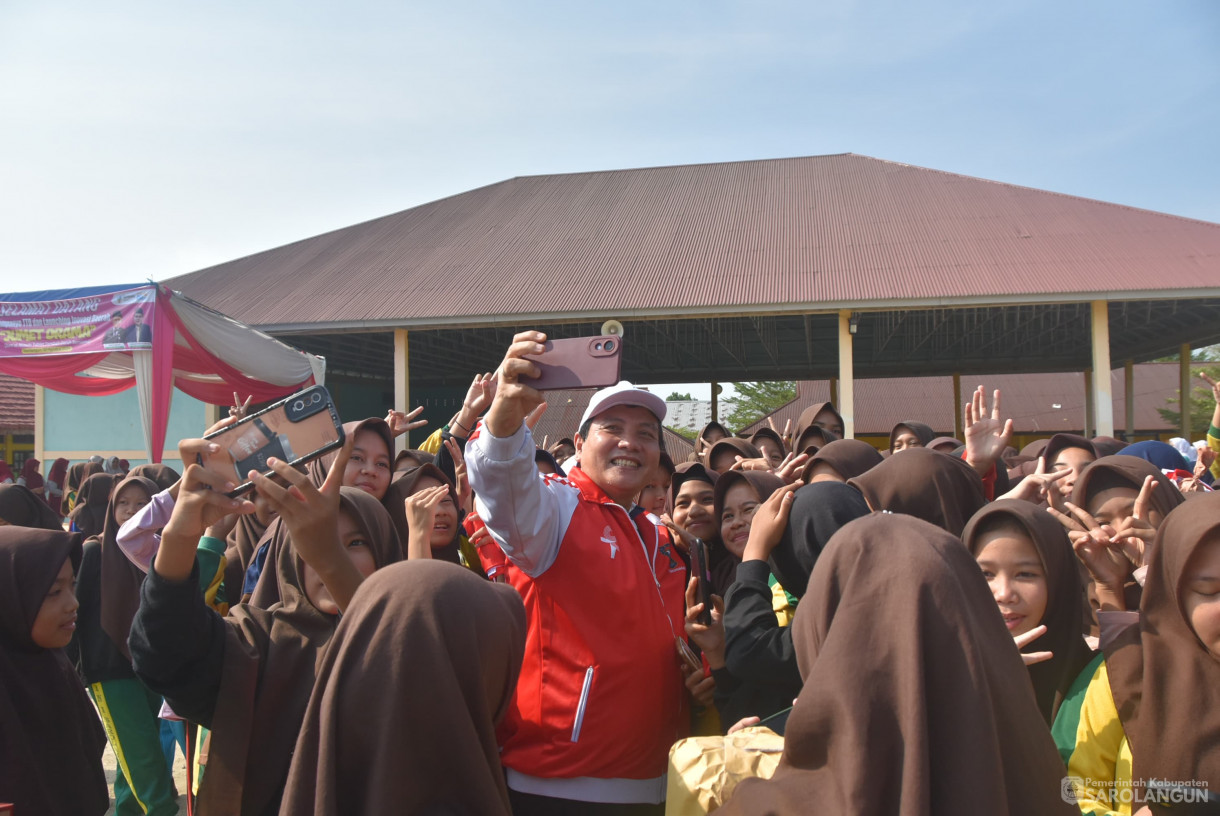 2 Agustus 2024 -&nbsp;Pemberian Tablet Tambah Darah Dan Launching Inovasi Daerah Pencegahan Stunting Jumet Drama Bertempat di MTSN Sarolangun