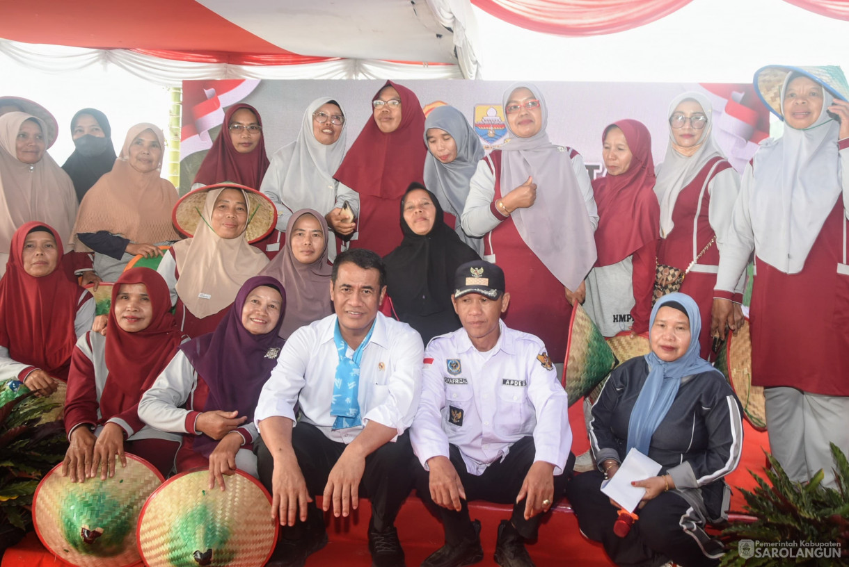 23 Juli 2025 - Kunjungan Kerja Menteri Pertanian RI Dalam Rangka Mendukung Pelaksanaan Program Swasembada pangan di Desa Tanjung Mudo Kecamatan Sitinjau Laut Kabupaten Kerinci