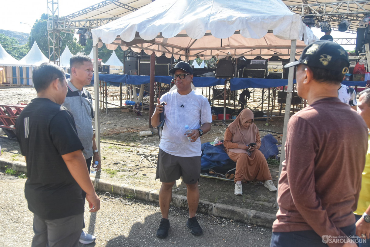 20 Oktober 2024 -&nbsp;Jalan Santai Bersama Sekaligus Meninjau Persiapan Festival Sarolangun, Bertempat di GOR Sarolangun