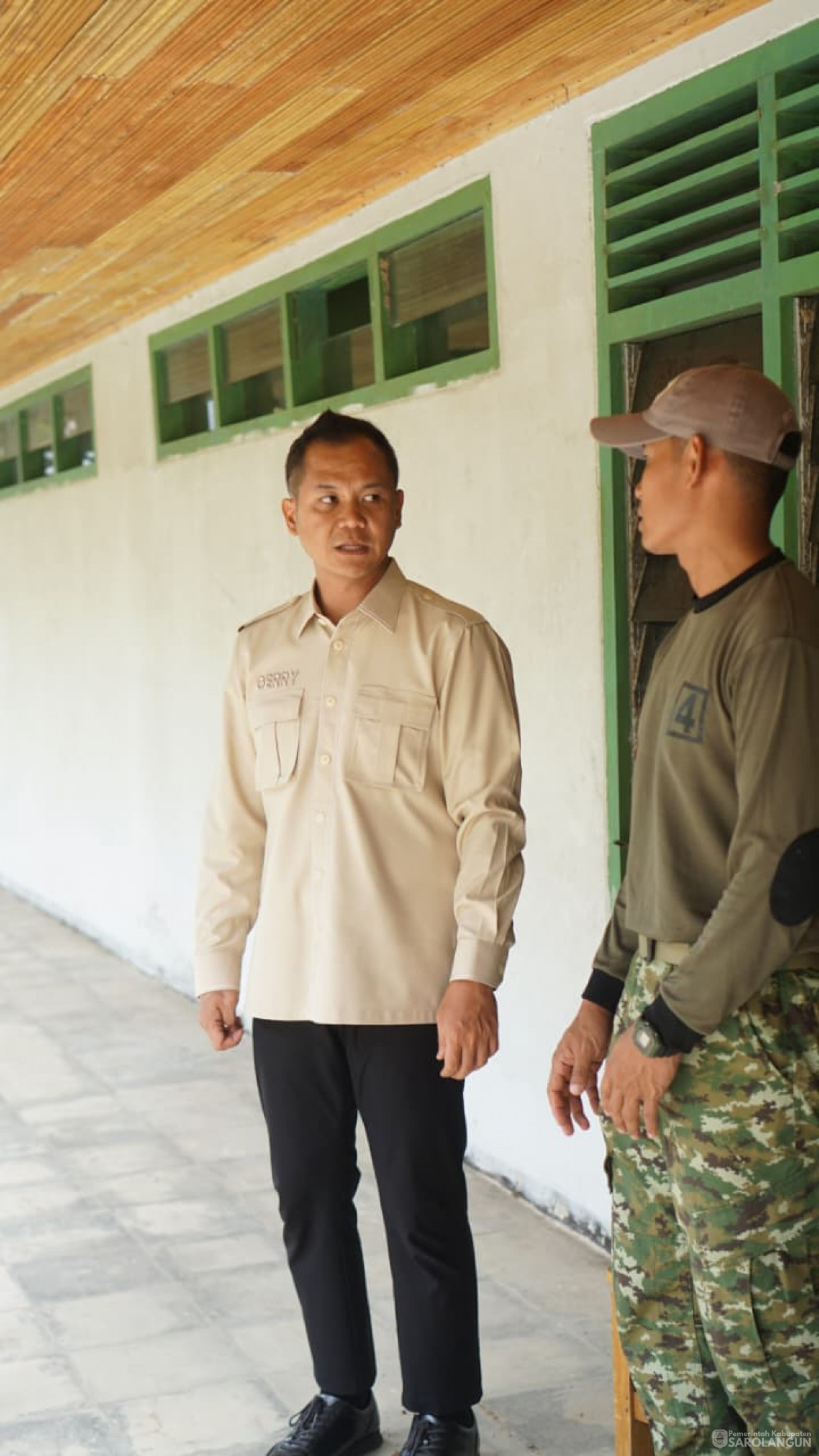 &nbsp;Kunjungan DANREM ke Batalyon