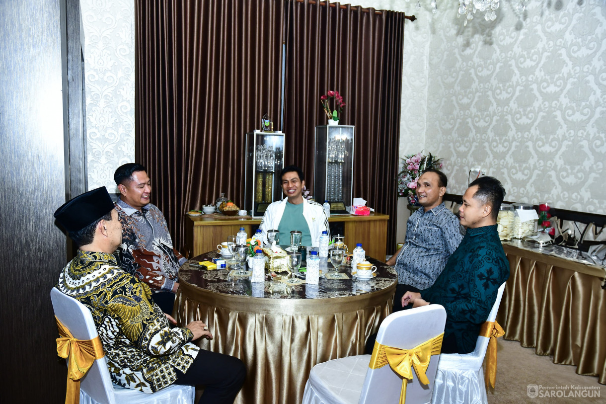 7 Agustus 2025 - Bupati Sarolangun Menyambut Kedatangan Bupati Kabupaten Batanghari