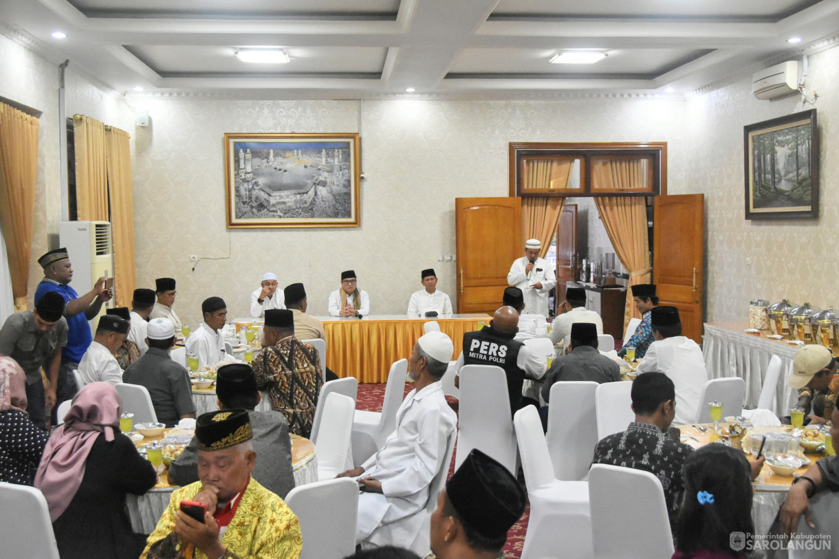 07 April 2024 - Buka Bersama IWO Dan LSM Se Kabupaten Sarolangun Di Rumah Dinas Bupati Sarolangun