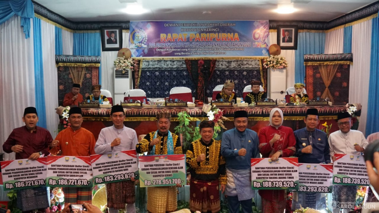 Rapat Paripurna HUT Kabupaten Kerinci ke 67