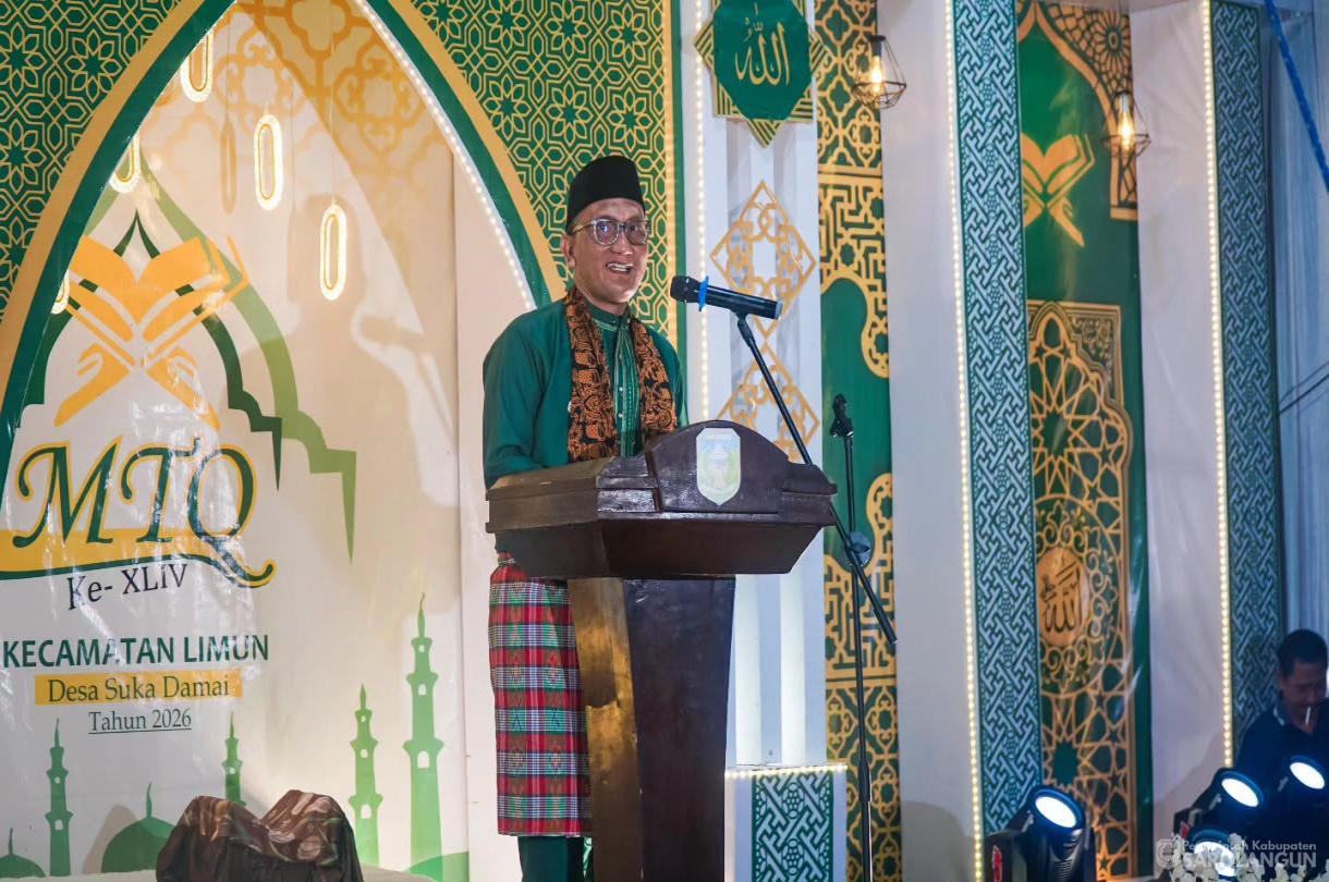 27 Juni 2026 Pembukaan MTQ Tingkat Kecamatan Limun di Desa Sukadamai Kecamatan Limun
