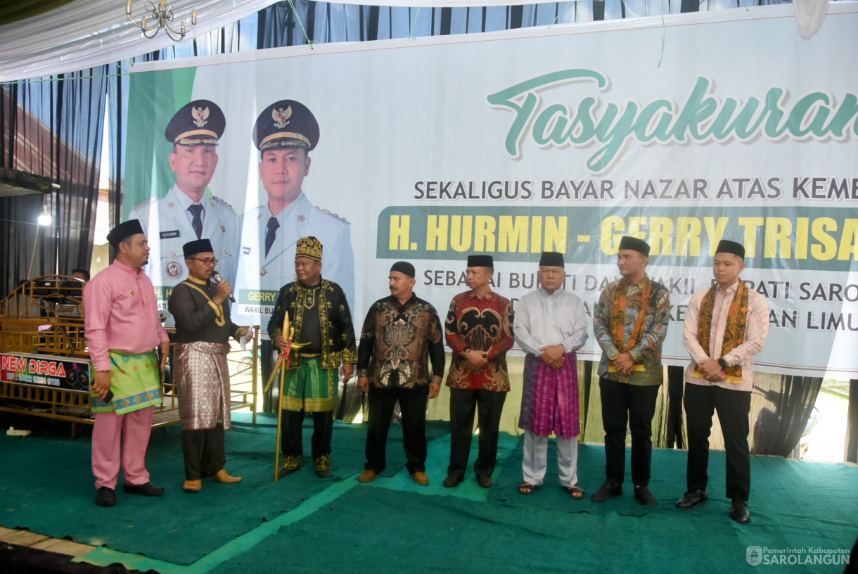 10 Mei 2025 - Tasyakuran Sekaligus Bayar Nazar Kemenangan Bupati dan Wakil Bupati Sarolangun&nbsp;