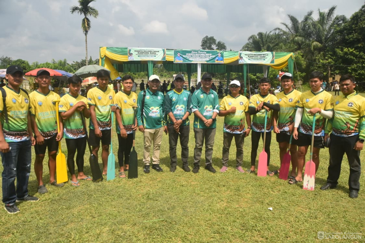 2 November 2025&nbsp; Balumbo Biduk Dalam Rangka HUT Sarolangun di Kampung Baru Kelurahan Dusun Sarolangun