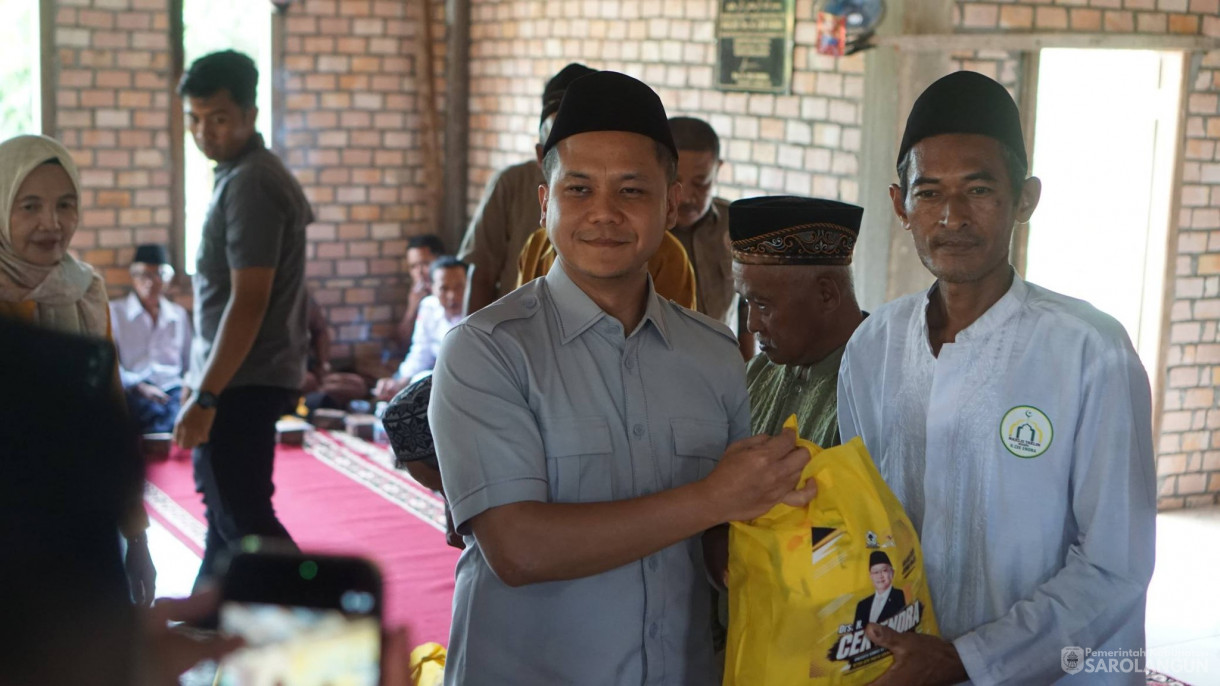 6 Mei 2026 Wakil Bupati Sarolangun menghadiri Syukuran dan Silaturahmi Bersama Drs. H. Cek Endra Di Dusun Sialang Batuah Desa Guruh Baru Kec. Mandiangin Timur