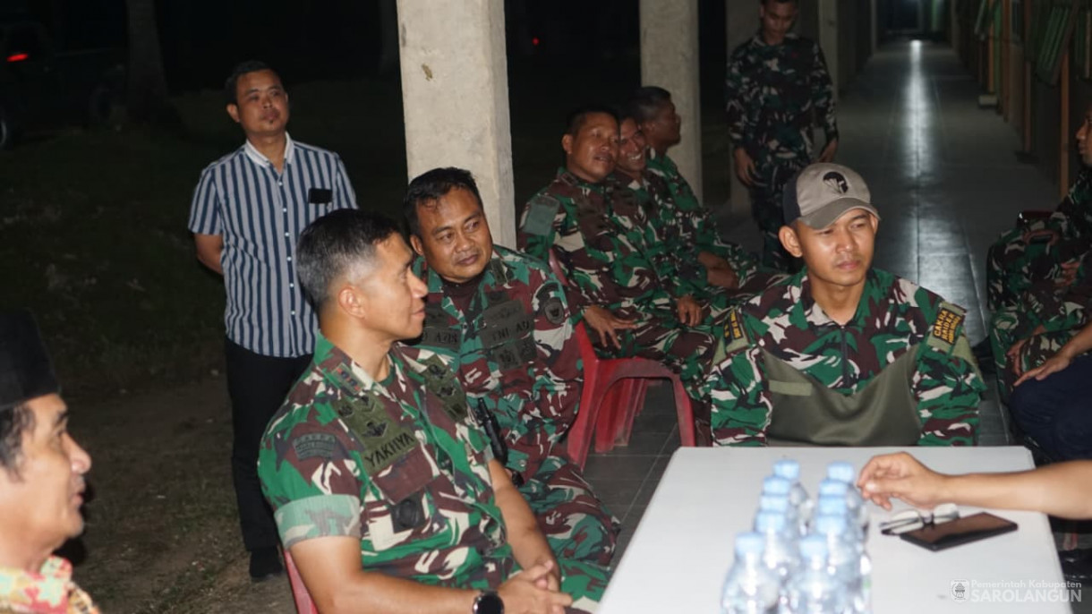 &nbsp;Kunjungan DANREM ke Batalyon