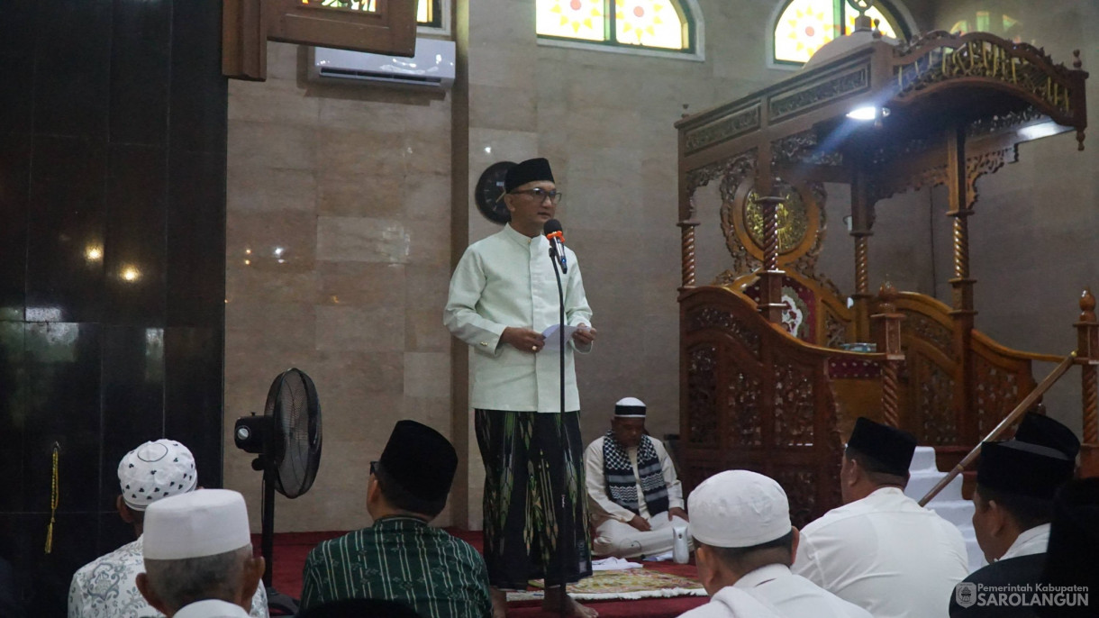 21 Maret 2026&nbsp;Sholat Idul Fitri di Masjid Assulthon Sarolangun