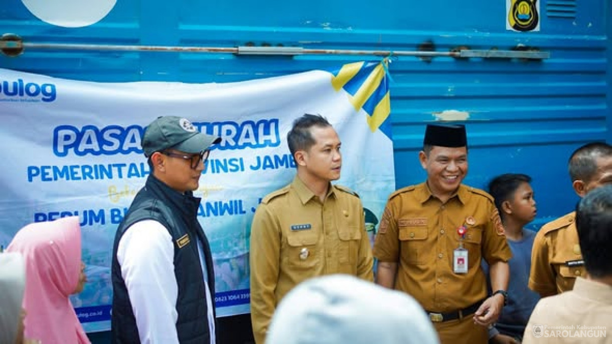 9 Maret 2026&nbsp;Operasi Pasar Murah 850 Paket Sembako Perum Bulog Kanwil Jambi