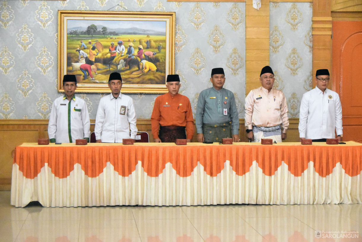 5 Mei 2025 -&nbsp;Pelantikan Pengurus Perwakilan Badan Waqaf Indonesia Kabupaten Sarolangun Periode 2024 sd 2027