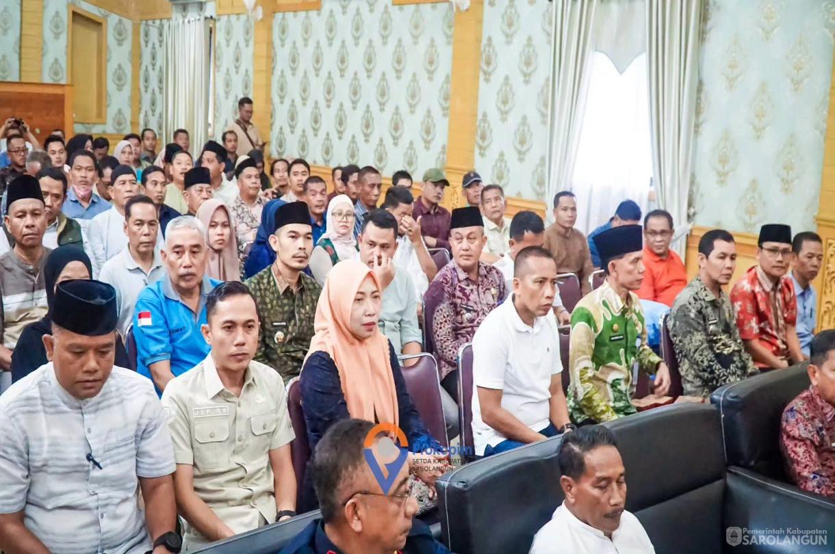 7 Agustus 2026 Sosialisasi Akbar Paham Radikal dan Terorisme, Tindak Pidana Cyber dan Perundungan di Lingkungan Pemerintah Desa Kelurahan dan Kecamatan seKabupaten Sarolangun