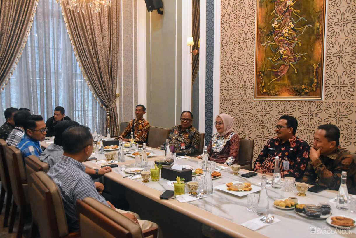 2 Oktober 2024 -&nbsp;Pertemuan Dengan BPJS Kota Jambi, Bertempat di Gudhas Village Restaurant Kota Jambi