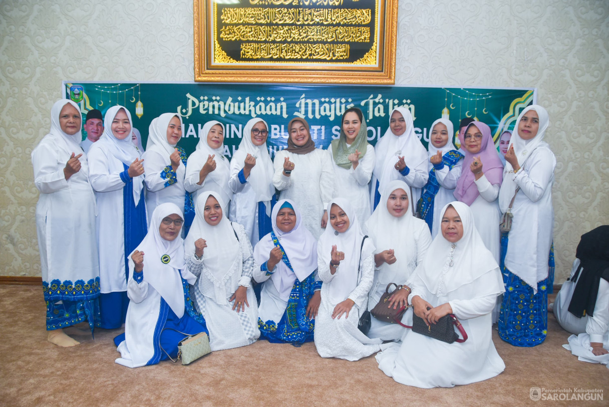 25 April 2025 -&nbsp;Pembukaan Kegiatan Majelis Taklim Rumah Dinas Bupati Sarolangun
