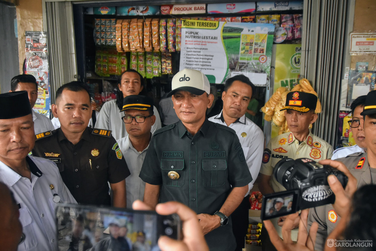 4 Juni 2025 - Sidak Pasar Singkut Menghadapi Lebaran Idul Adha&nbsp;