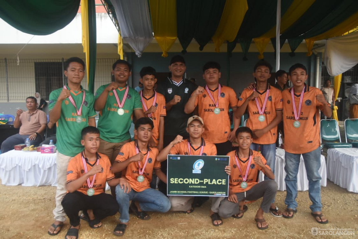 4 Desember 2025 Penutupan Liga Pelajar di GOR Sport Center Sarolangun