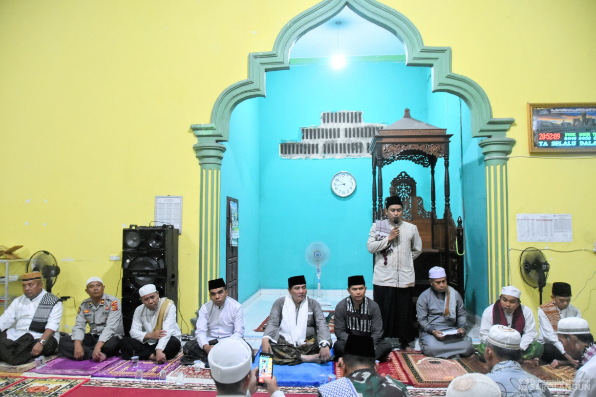 21 Maret 2024 - Safari Ramadhan Di Masjid Baitul Mukmin Desa Teluk Mancur Kecamatan Bathin VIII