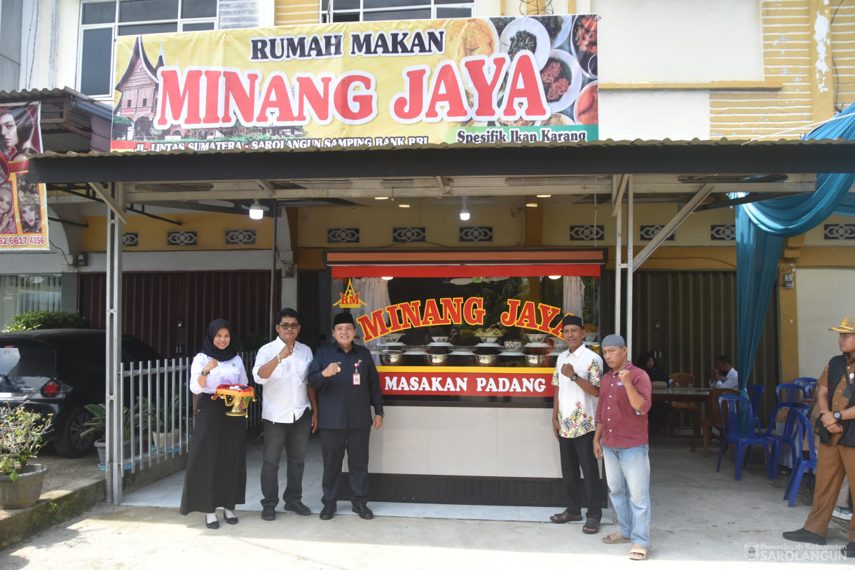 24 Juni 2024 - Pembukaan Rumah Makan Minang Jaya, Bertempat di Simpang Kantor Bupati Dusun Sri Pelayang