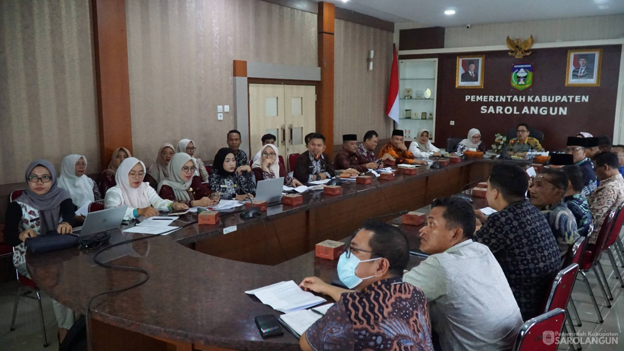 2 April 2026&nbsp;Rapat Pemantapan Ke 2 Kegiatan Jambi Festival Elok Nian Anjungan Kabupaten Sarolangun di Ruang Pola Utama Kantor Bupati Sarolangu