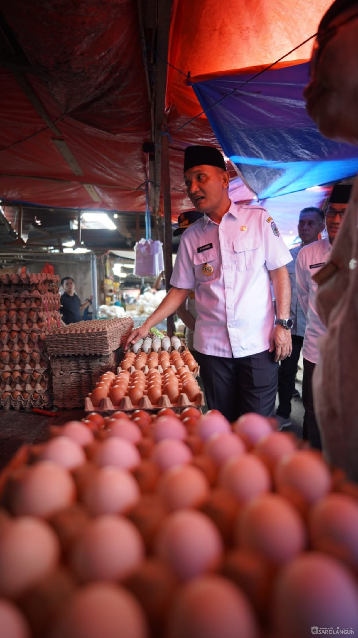 26 Maret 2025 -&nbsp;Sidak Pasar Menjelang Hari Raya Idul Fitri di Pasar Atas Sarolangun