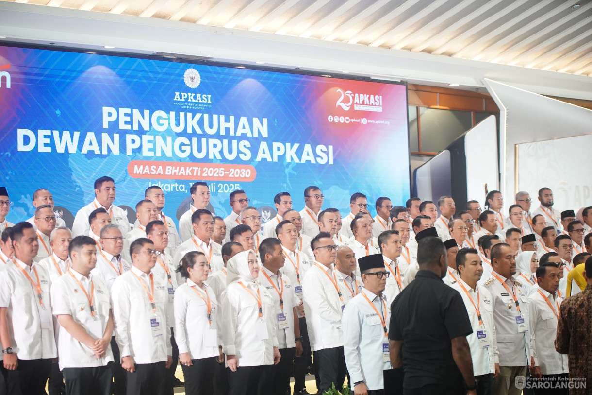 17 Juli 2025 - Dewan Pengurus Asosiasi Pemerintah Kabupaten Seluruh Indonesia Periode 2025 sd 2030