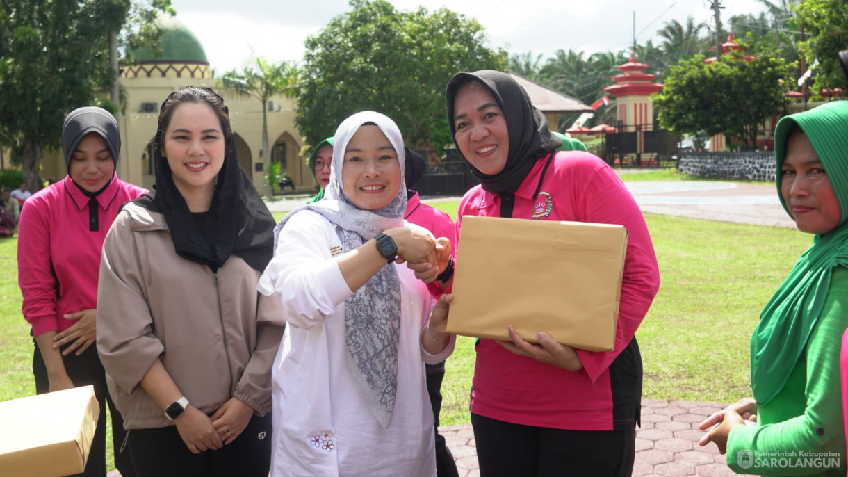 20 Juni 2025 - Bupati Sarolangun Hurmin Hadiri Olahraga Bersama Sambut HUT Bhayangkara ke 79 Tahun 2025&nbsp;