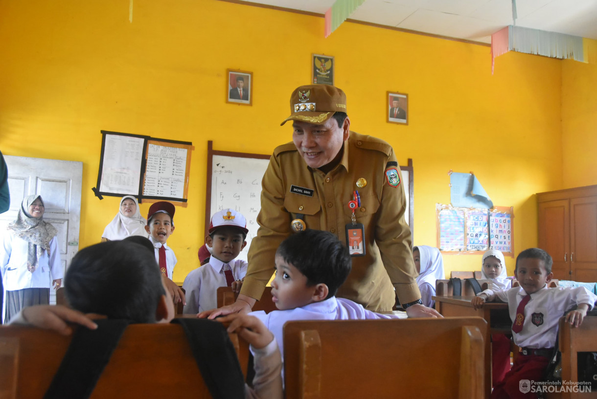 10 September 2024 -&nbsp;Sidak Ke SDN 125 Desa Talang Serdang Kecamatan Mandiangin