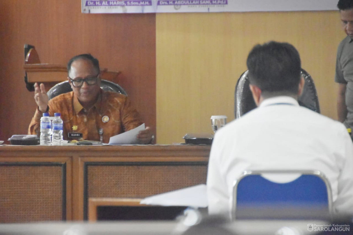 13 Desember 2024 - Penulisan Makalah Dan Wawancara Peserta Seleksi Terbuka JPT Pratama Di Lingkungan Pemerintah Provinsi Jambi, Bertempat di Kantor BPKSDM Provins