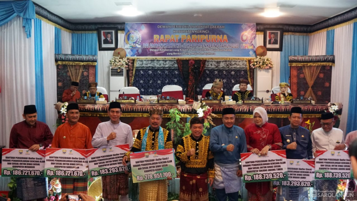 Rapat Paripurna HUT Kabupaten Kerinci ke 67
