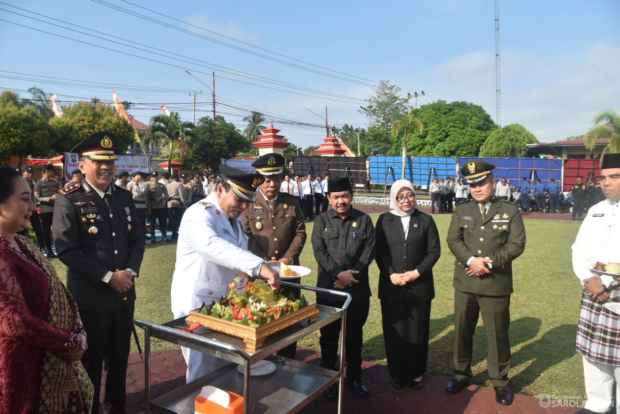 1 Juli 2024 -&nbsp;Ops Upacara Bhayangkara ke 78 Tahun 2024, Bertempat di Lapangan Polres Sarolangun