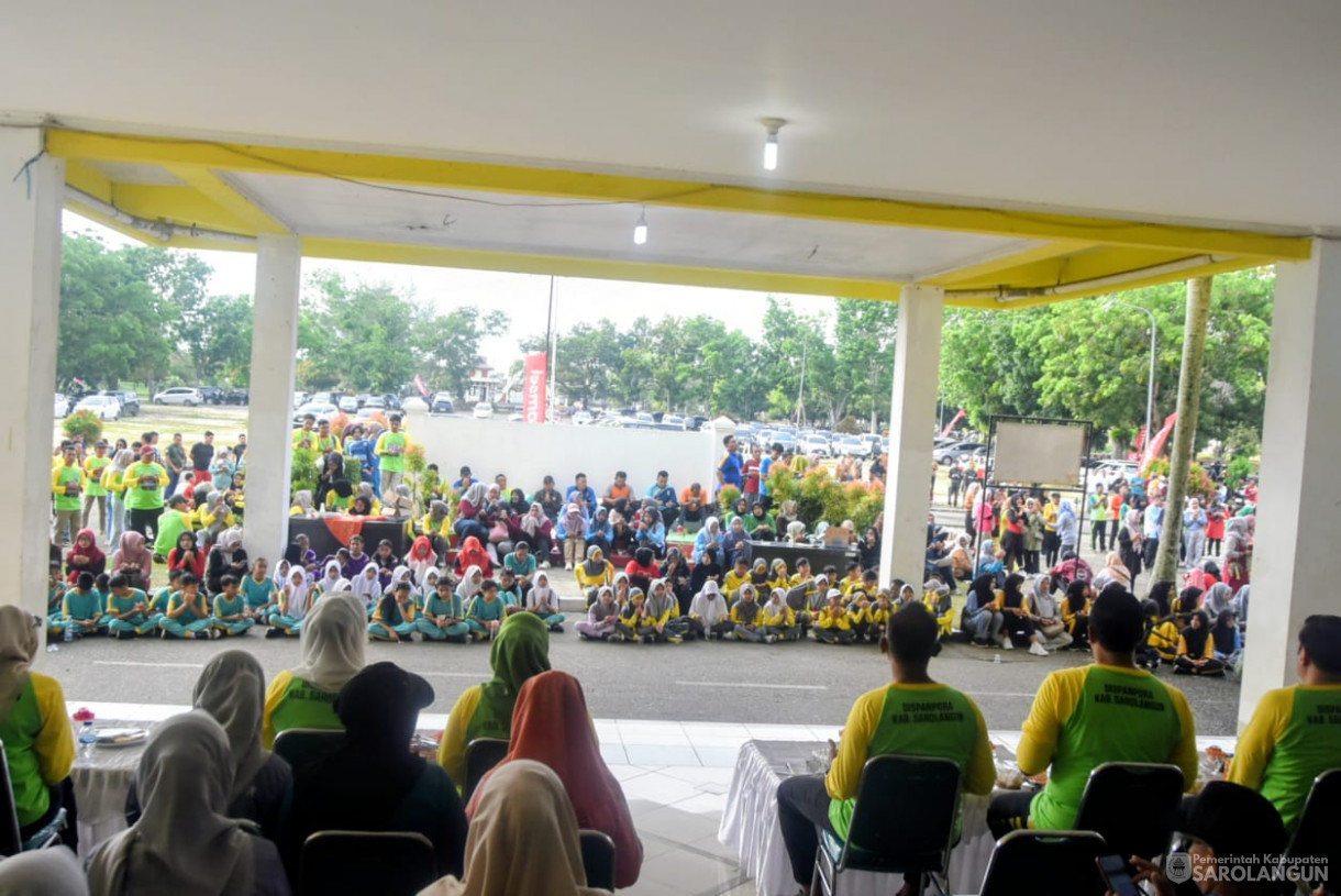 9 September 2025&nbsp; Senam Massal Dalam Rangka Memperingati Hari Olahraga Nasional Tahun 2025 di Sarolangun Sport Center