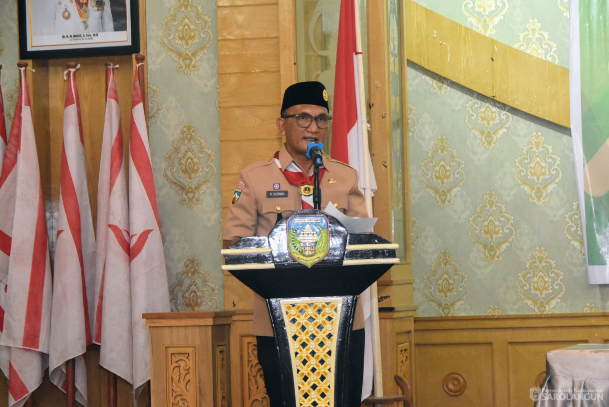 9 Juli 2025 -&nbsp;Pelantikan Ketua Majelis Pembimbing Cabang dan Wakil Ketua Majelis Cabang Gerakan Pramuka Sarolangun