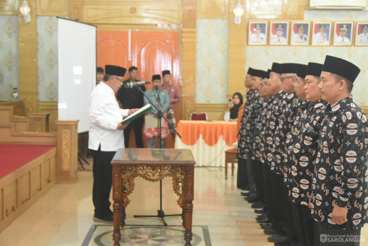 5 Mei 2025 -&nbsp;Pelantikan Pengurus Perwakilan Badan Waqaf Indonesia Kabupaten Sarolangun Periode 2024 sd 2027
