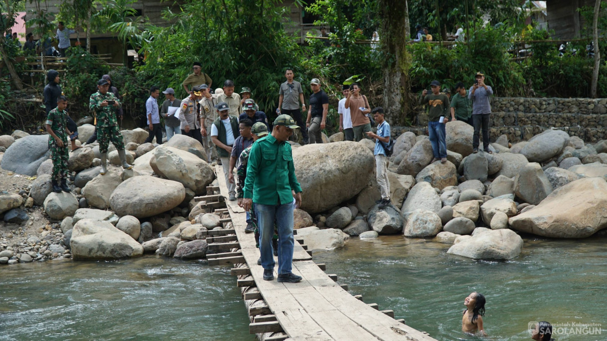 9 Mei 2026 Peninjauan Jembatan Rusak di Desa Bukit Berantai, Desa Simpang Narso dan Desa Rantau Panjang Kecamatan Batang Asai