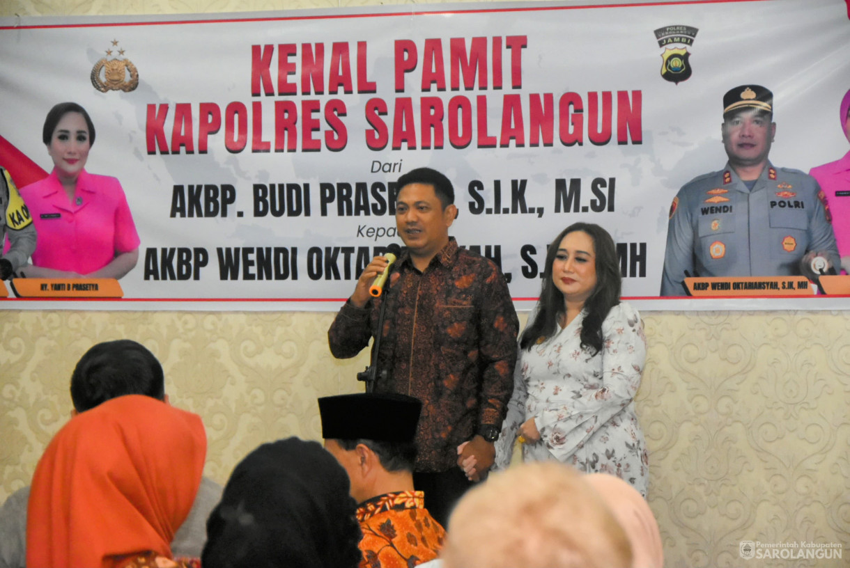 12 Juni 2025 - Kenal Pamit Kapolres Sarolangun