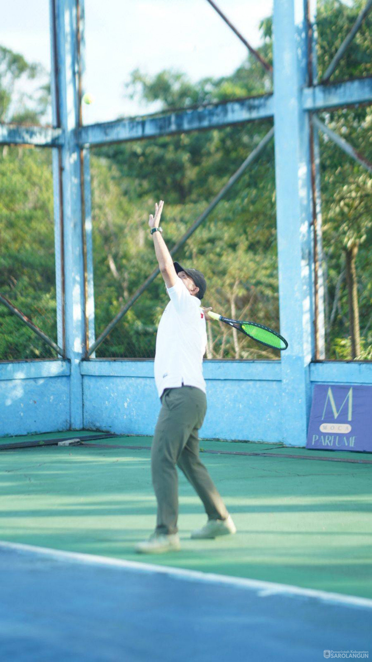 6 Januari 2026&nbsp; Pembukaan Kejuaraan Tennis Lapangan PELTI CUP Kabupaten Sarolangun